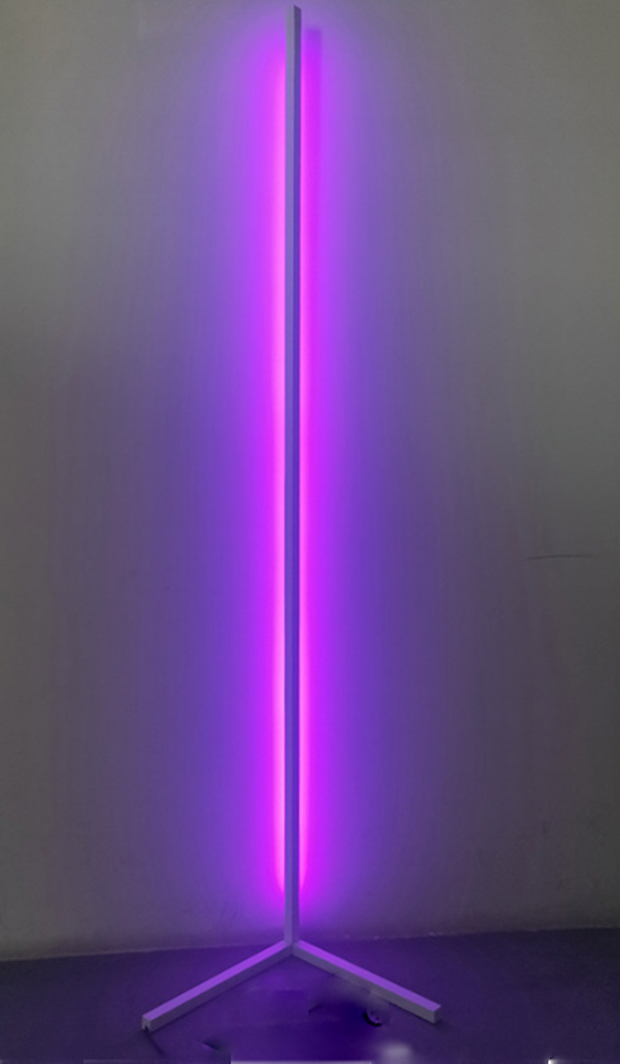 Contemporary Nordic Style Corner LED Floor Lamp-RGB Colour changing