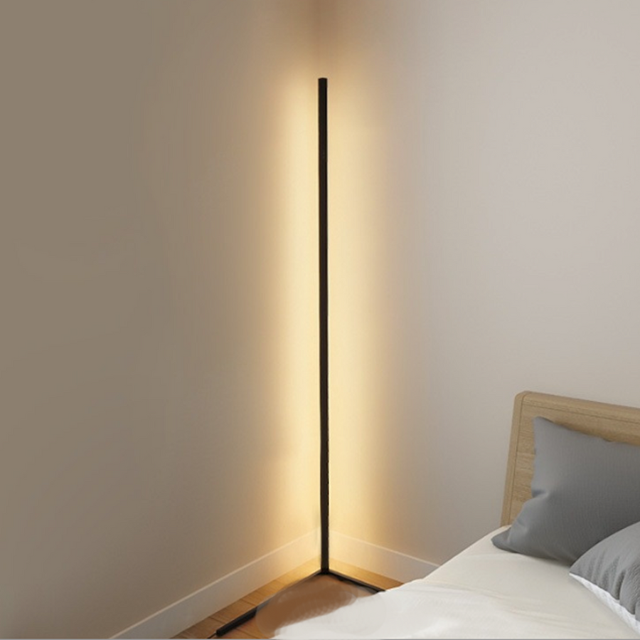 Contemporary Nordic Style Corner LED Floor Lamp-Warm White